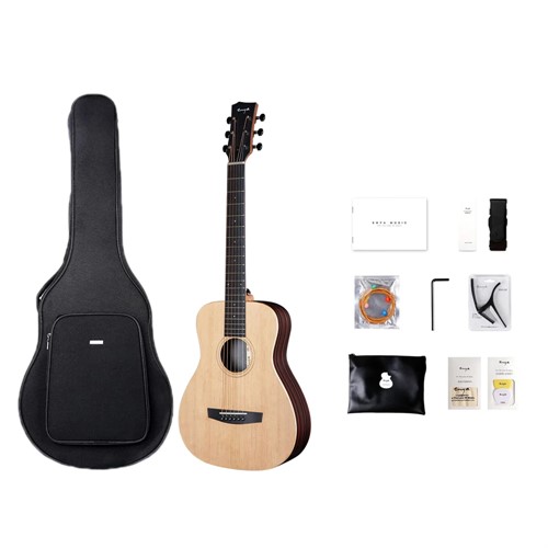 Đàn Guitar Acoustic Enya EB X1 PRO EQ Size 1/2 (Chính Hãng Full Box) 